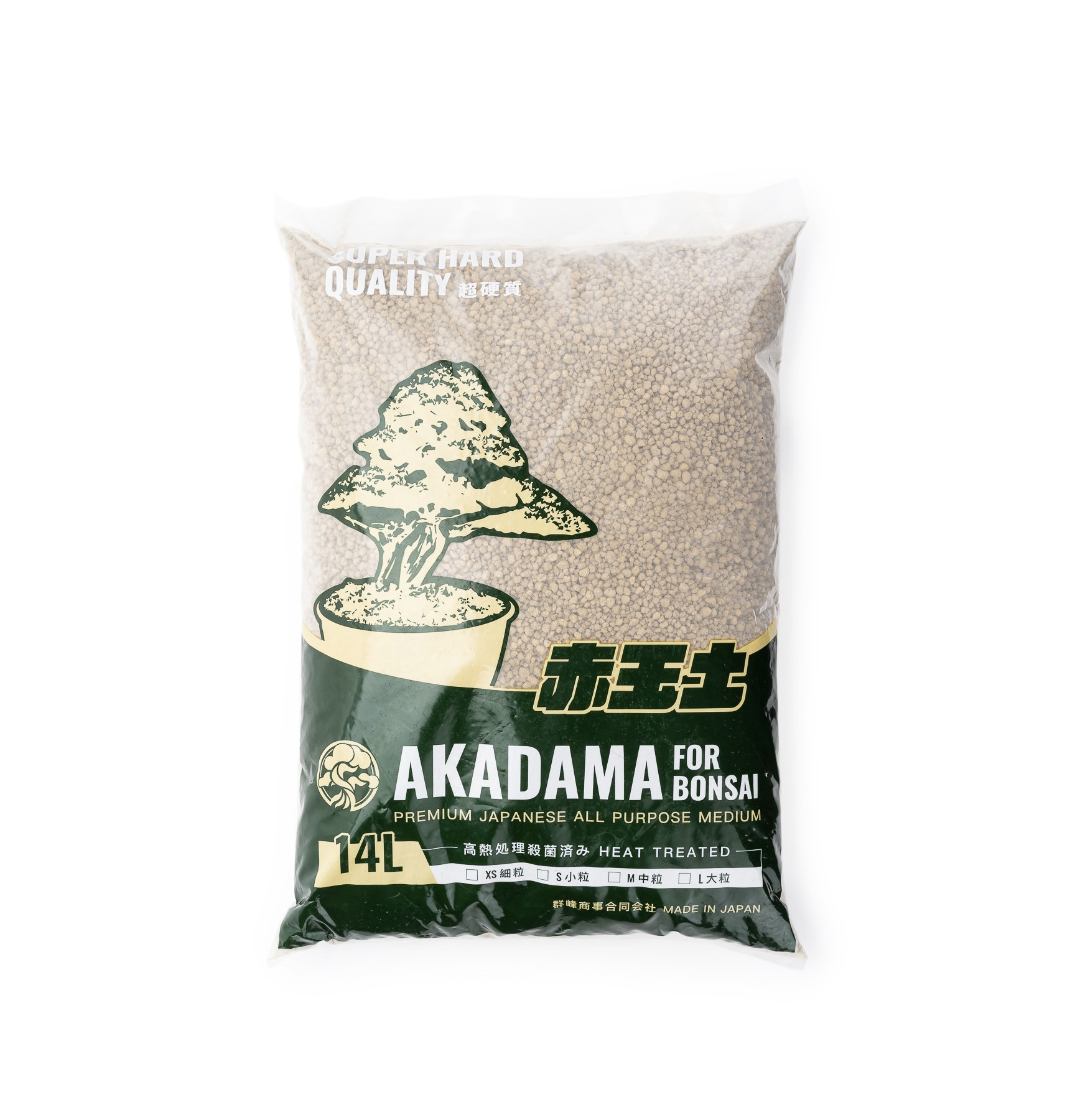 AKADAMA EXTRA DURA TOCHIGI GRANO MEDIO 14 LITROS